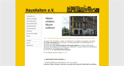 Desktop Screenshot of haushalten.org